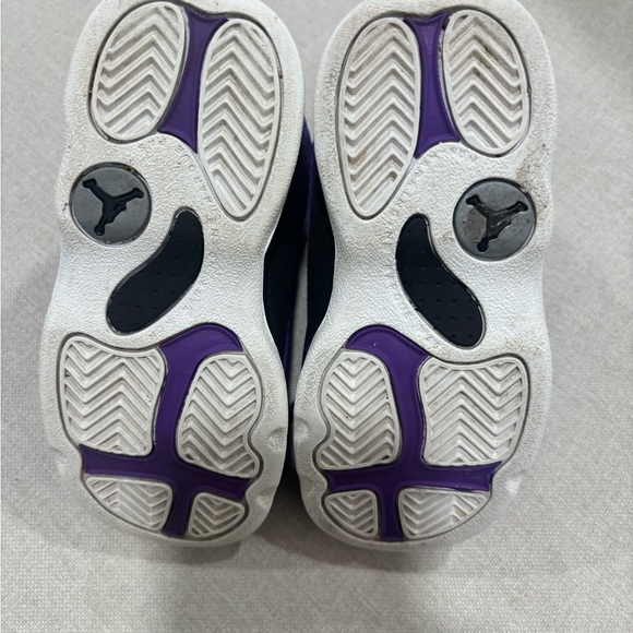 AIR JORDAN TODDLER Kids Air Jordan 13 TD "Purple Venom" Size 8c - Picture 9 of 9